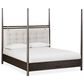 Urban Home Rockport Yin King Poster Bed in Yin Brown, , large