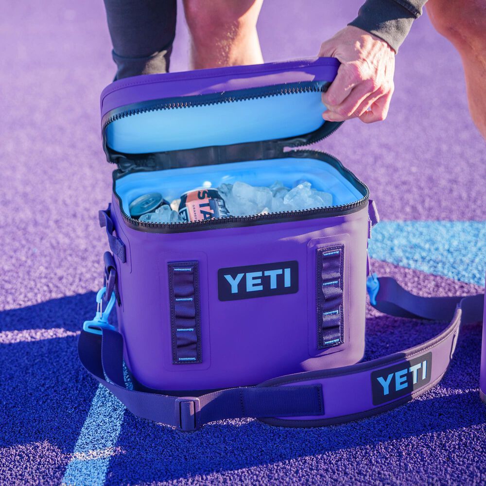 YETI Hopper Flip 12 Soft Cooler in Pace Purple and Blue, , large
