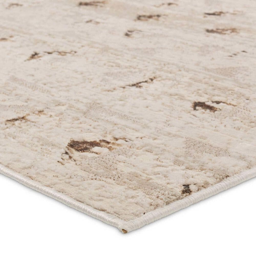 Jaipur Catalyst Carine 6'7" x 9'6" Birch, Feather Gray, Incense and Bison Area Rug, , large