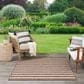 Nourison Positano POS03 Natural and Ivory 9" x 12" Indoor/Outdoor Area Rug, , large