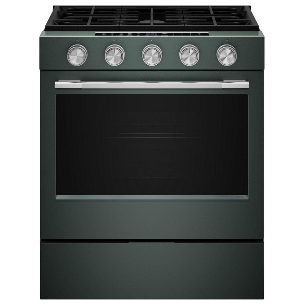 KitchenAid Handle and 5-Piece Knob Accessory Kit for Slide-In Convection Range in Stainless Steel, , large