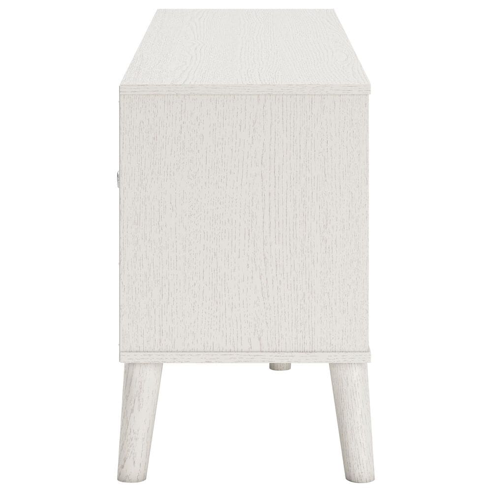Ashley Aprilyn 59&quot; TV Stand in White, , large
