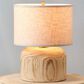 Splendor Living Valebrook Table Lamp in Natural and Antique Brass, , large