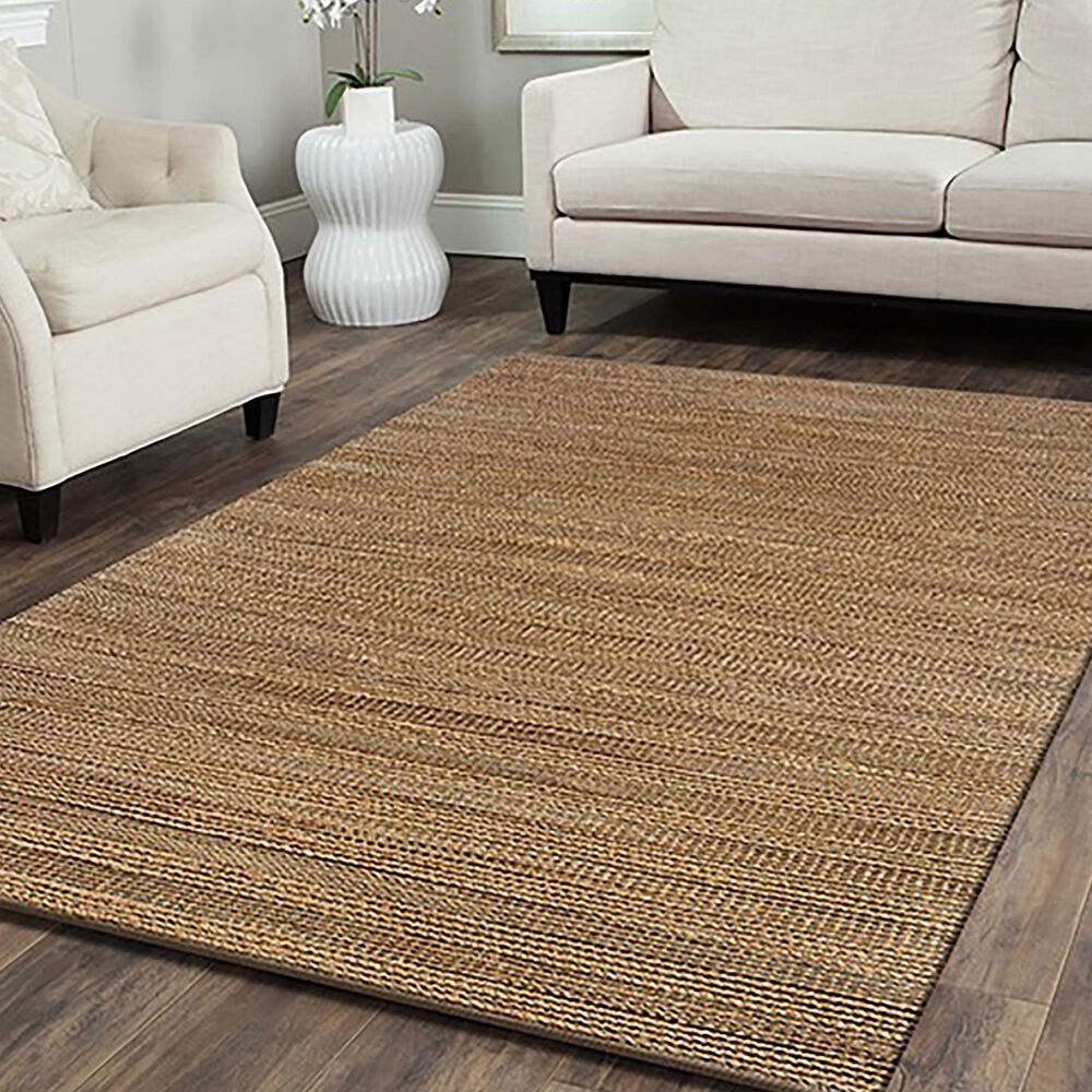 L&amp;R Resources Natural Fiber 9&#39; x 12&#39; Biscay Area Rug, , large