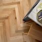 Anderson Tuftex Provincial Herringbone Au Naturale Oak Hardwood, , large