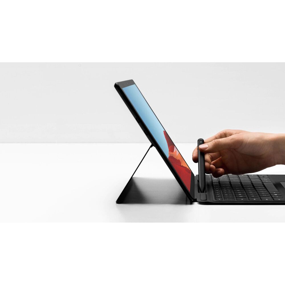 microsoft surface pro x tablet 13 128gb with 8gb ram in black wi fi nfm