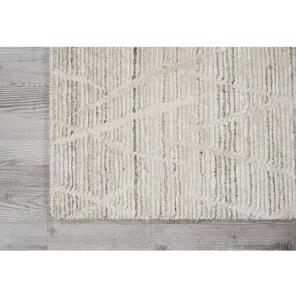 Nourison Ocean OCP02 2&#39;3&quot; x 3&#39; Pearl Area Rug, , large