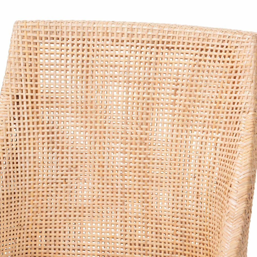 Baxton Studio Beata Side Chair in Light Honey, , large