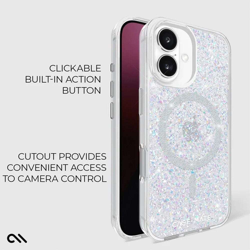 Case-Mate Twinkle Disco MagSafe Phone Case for the iPhone 16, , large
