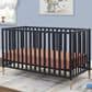 Sorelle Mia 3-In-1 Convertible Crib in Midnight and Natural, , large