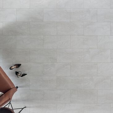 Mannington Flex Rectangles Vienna Alabaster 12" x 24" Luxury Vinyl Tile, , large