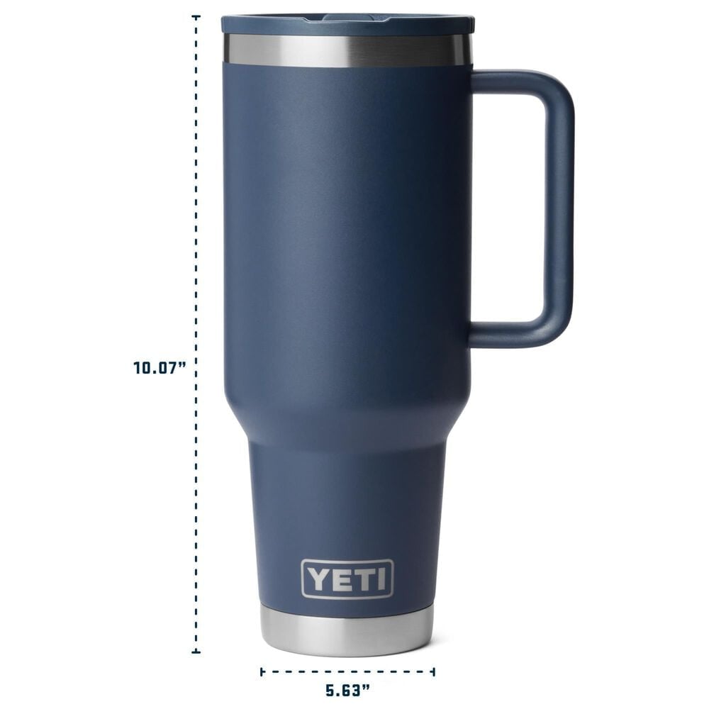 YETI Rambler 40 Oz Travel Straw Mug in Ridgeline, , large