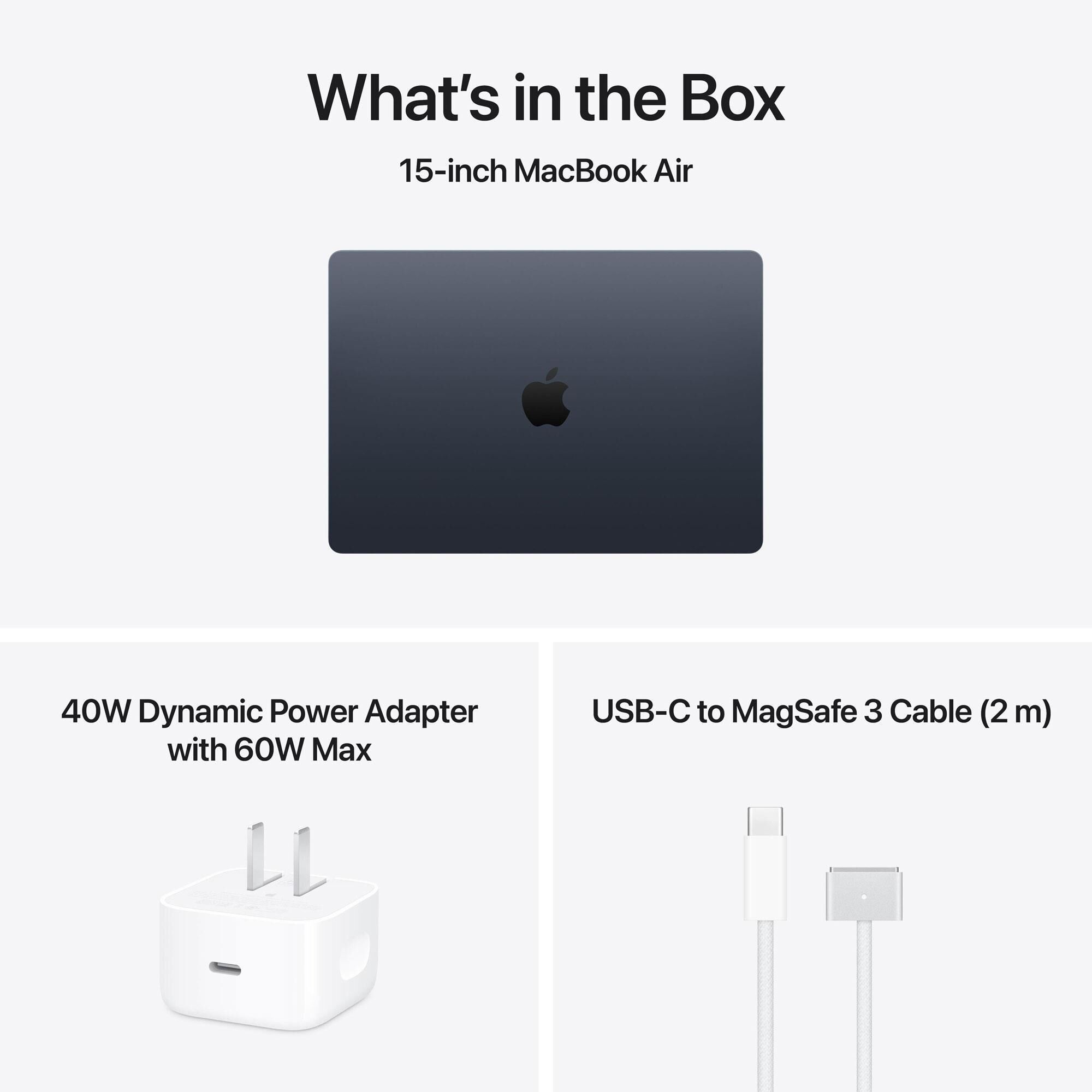 Apple MacBook Air 15-inch Laptop M5 chip - 10 Core CPU - 10 Core