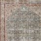 Amber Lewis x Loloi Georgie 2" x 5" Teal and Antique Area Rug, , large