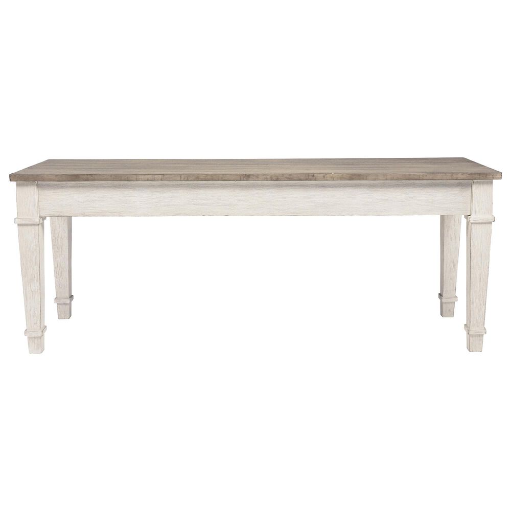 Signature Design by Ashley Skempton Storage Bench in Natural Wood, , large