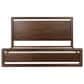 Urban Home Sol Queen Platform Panel Bed with Two Nightstands in Brown Spice, , large