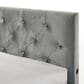Mayberry Hill Twin Corner Bed in Grey, , large