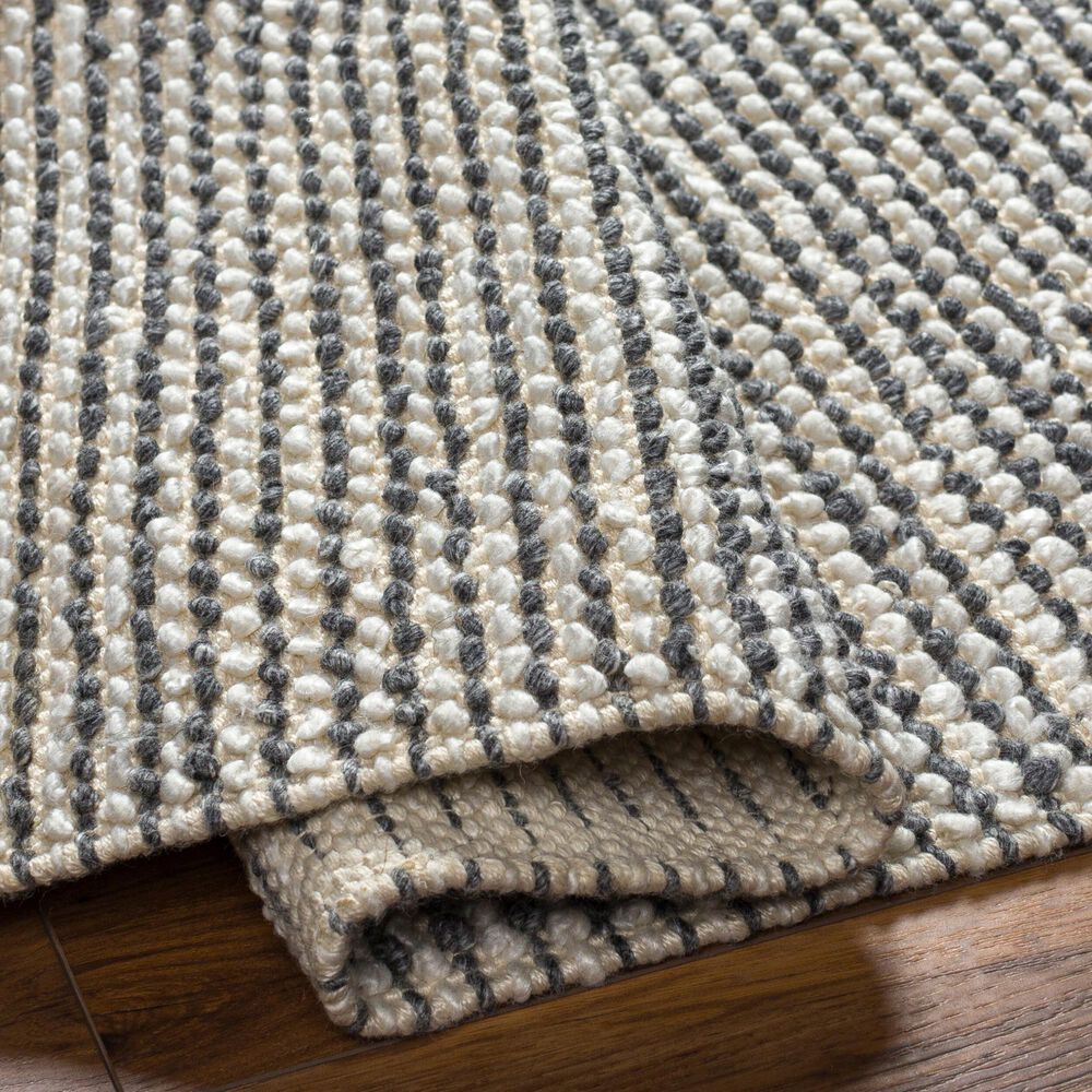 Surya Reika Off-White, Charcoal and Beige 10&#39; x 14&#39; Indoor/Outdoor Area Rug, , large