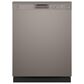 GE Appliances 24" Built-In Integrated Handle Dishwasher with Front Control and 52 dBA in Slate, , large