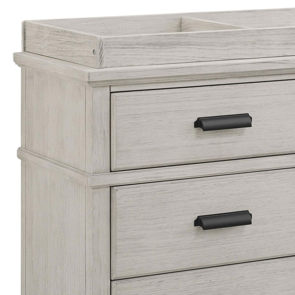 Delta Children Asher 6-Drawer Dresser with Changing Top in Rustic Mist, , large