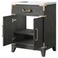 Lexora Home Laurel 20" Single Bathroom Vanity in Black Oak with White Acrylic Top and Rectangular Sink, , large