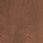 Baxton Studio Mandolin 2-Drawer Nightstand in Ash Walnut and Gold, , large