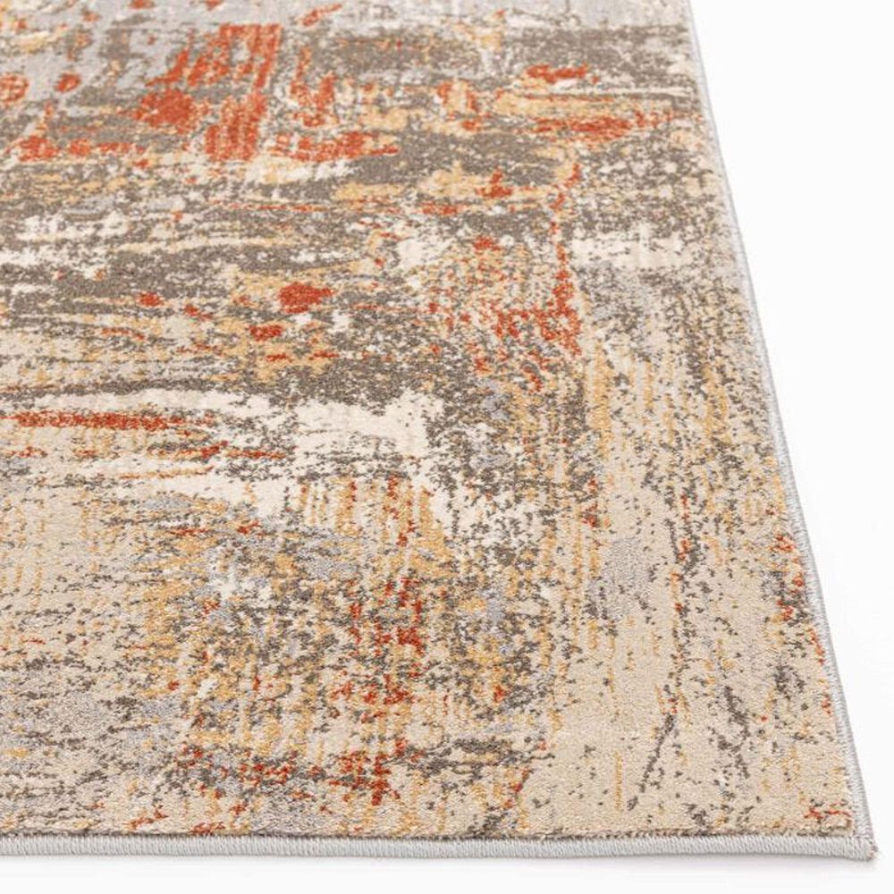 Central Oriental Montville Desmonia 7&#39;10 x 9&#39;10 Storm and Spice Area Rug, , large