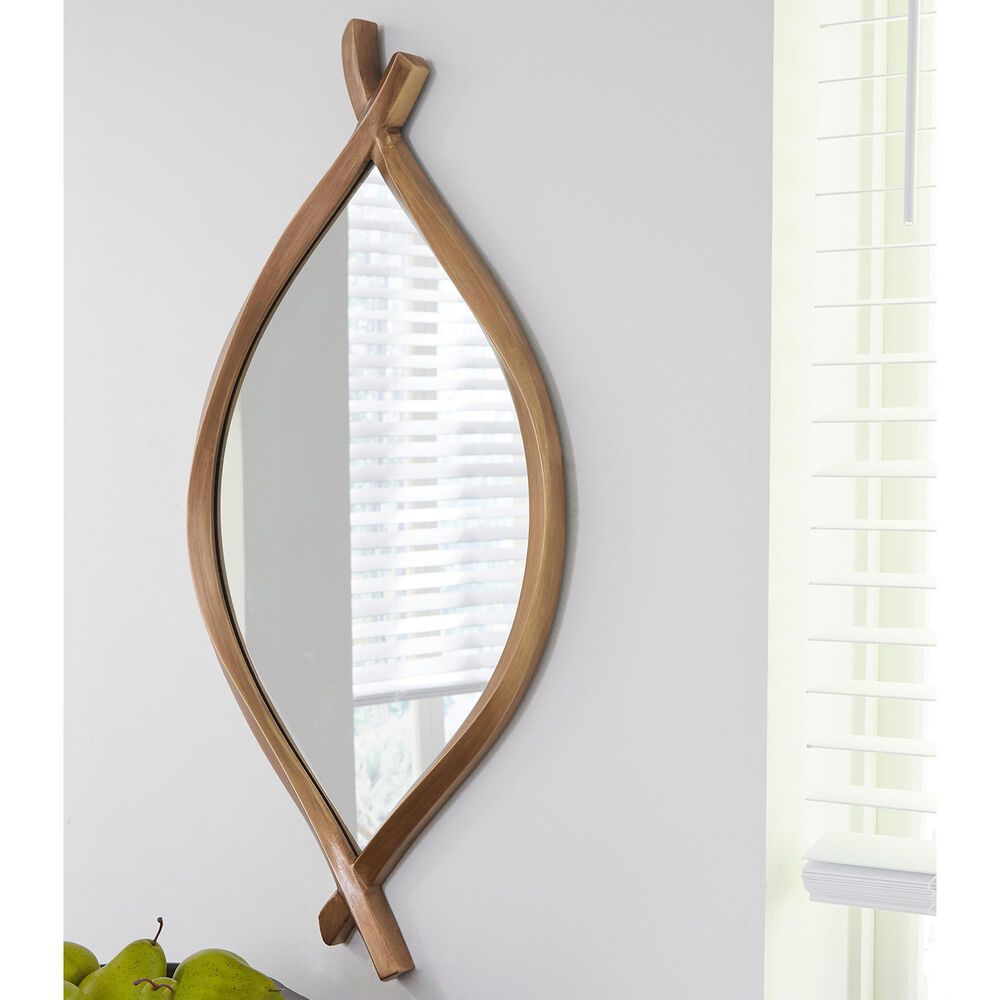 Ashley Bartner Accent Wall Mirror in Antique Gold, , large