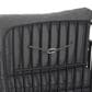 Hearth and Haven 2-Piece Patio Conversation Set with Dark Gray Cushion in Black, , large