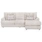 Moore Furniture Nash Reversible Sofa with Chaise in Tidal Sand, , large
