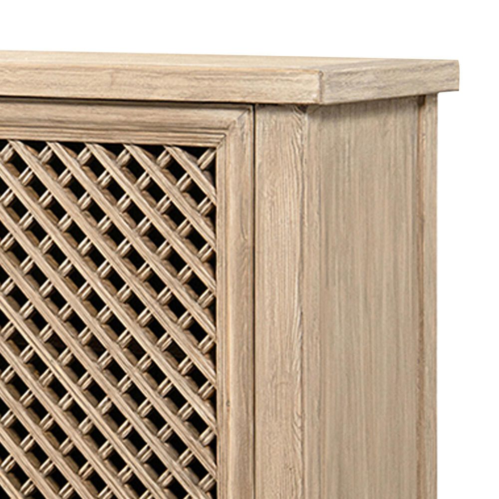 Jennifer Taylor Home Arden 97" 4-Door Sideboard in Heritage Light Natural Brown, , large
