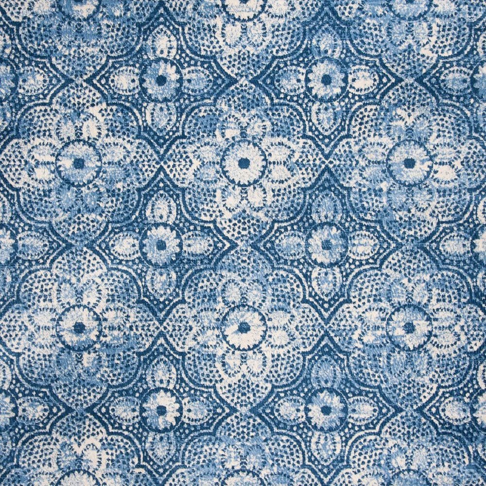 Safavieh Martha Stewart 4&#39; Square Navy and Creme Area Rug, , large