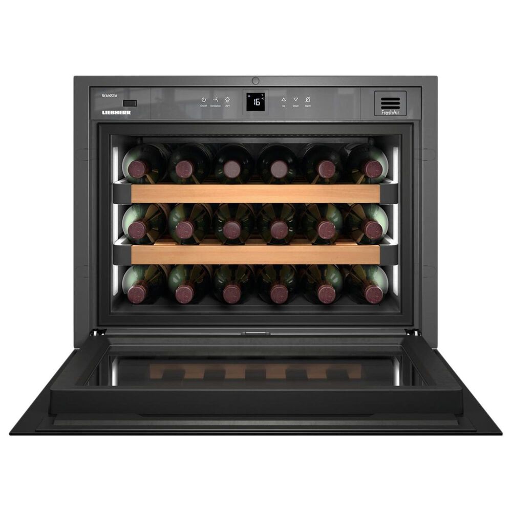 Liebherr 24" Built-In Wine Cooler in Black, , large