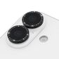 Kate Spade Aluminum Ring Camera Lens Glass Protector for Apple iPhone 17 Set in Stone Nightfall, , large