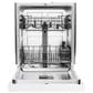 Midea 24" Built-In Front Control Dishwasher in White, , large