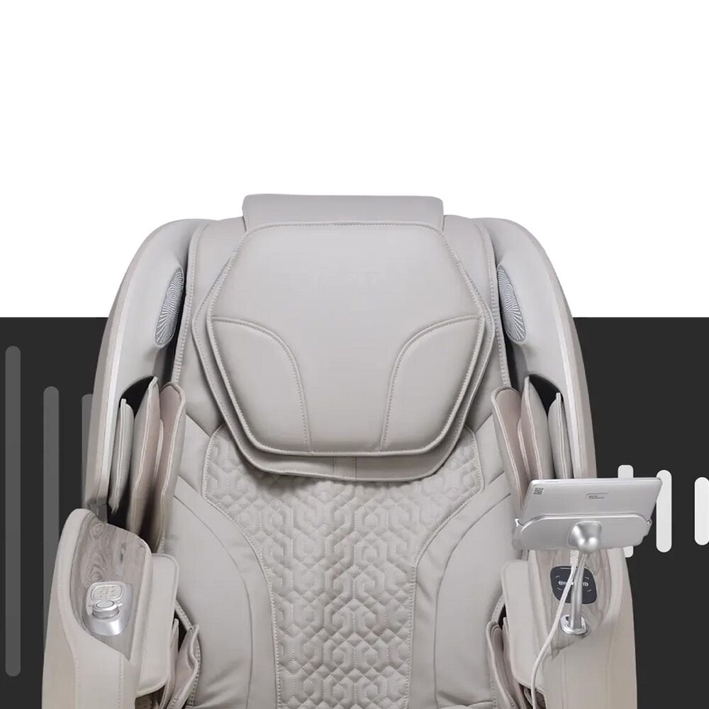 Osaki Platinum 4D and 3D Manhattan Duo Zero Gravity Massage Chair in Taupe, , large