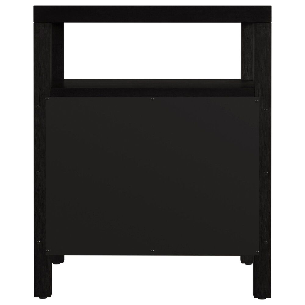 Butler Specialty Company Nora 2 Drawer Nightstand with Open Shelf in Coffee Brown, , large