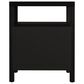 Butler Specialty Company Nora 2 Drawer Nightstand with Open Shelf in Coffee Brown, , large