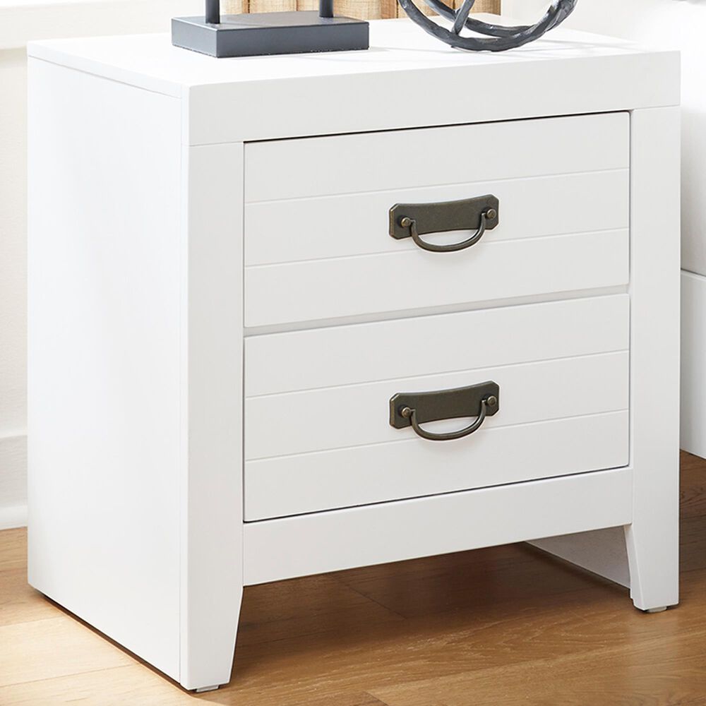 Ashley Binterglen 2-Drawer Nightstand in White, , large