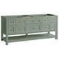 James Martin Vanities Breckenridge 72" Double Bathroom Vanity in Smokey Celadon with 3 cm Victorian Silver Quartz Top and Rectangular Sinks, , large