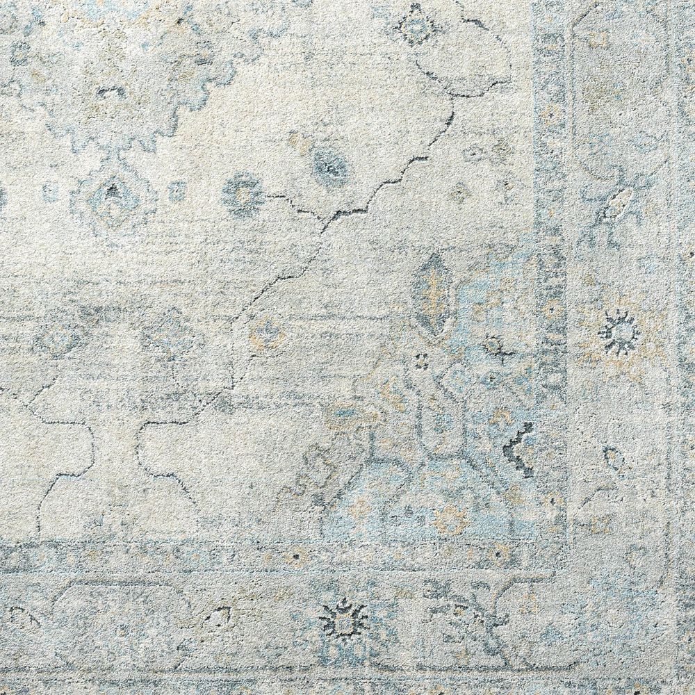 Surya Avellino AVL-2314 10&#39; x 14&#39; Light Beige, Gray, Deep Teal, Pale Blue, Tan, Light Olive and Denim Area Rug, , large
