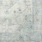 Surya Avellino AVL-2314 10" x 14" Light Beige, Gray, Deep Teal, Pale Blue, Tan, Light Olive and Denim Area Rug, , large