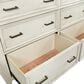 Riva Ridge Caraway 3 Piece Queen Storage Bedroom Set in Aged Ivory and Brown with USB Ports, , large