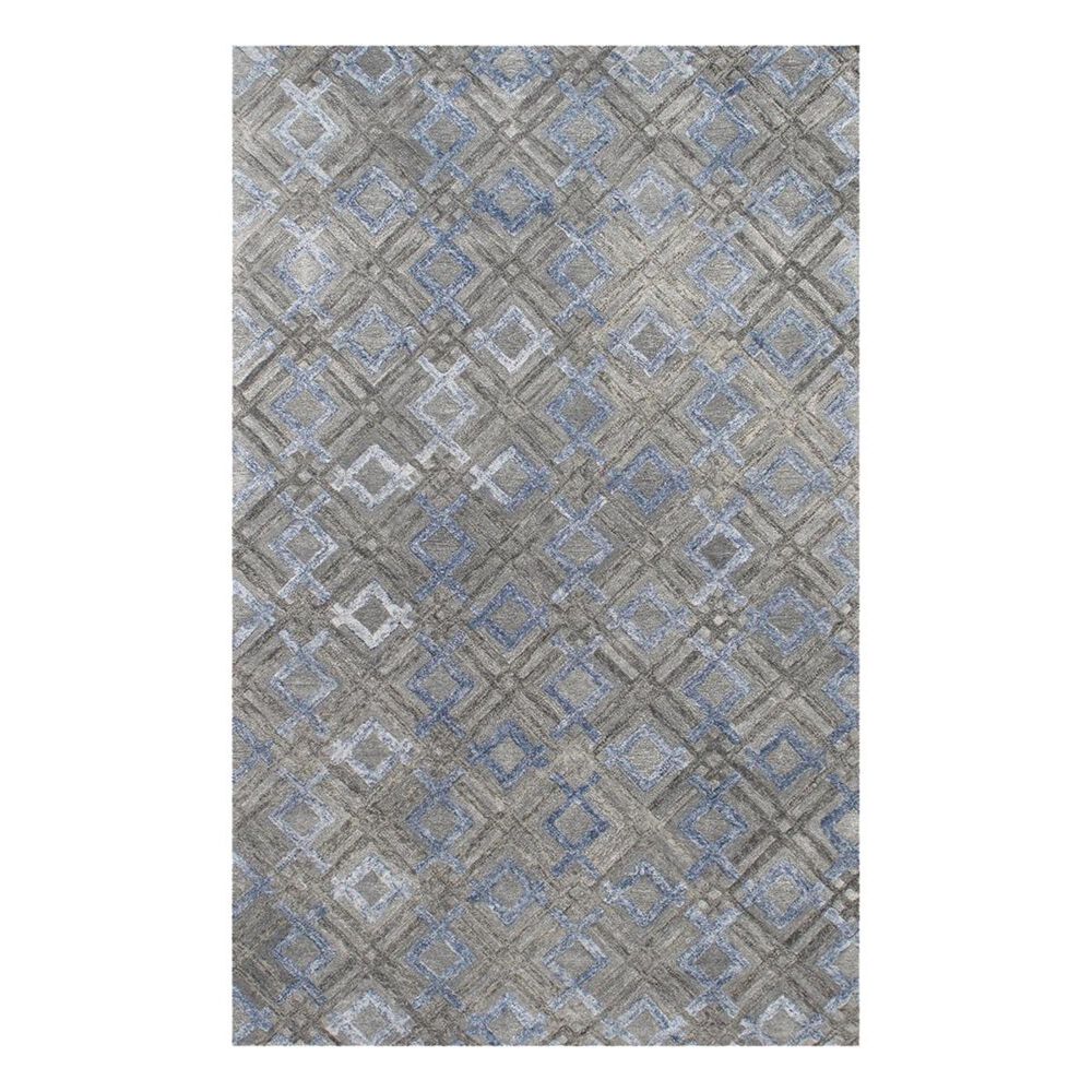 Momeni Millenia MI-07 5' x 8' Silver Area Rug, , large