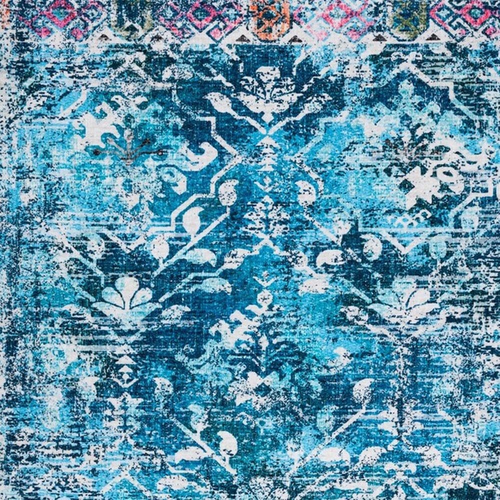 Safavieh Riviera 9&#39; x 12&#39; Navy and Light Blue Area Rug, , large
