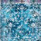 Safavieh Riviera 9" x 12" Navy and Light Blue Area Rug, , large