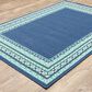 Oriental Weavers Meridian Navy and Green 8"6" x 13" Indoor/Outdoor Area Rug, , large