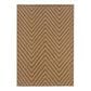 Oriental Weavers Karavia 1330X 8"6" x 13" Tan Area Rug, , large