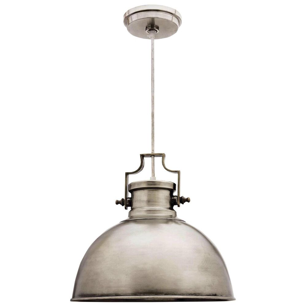 Kenroy Nautilus 1-Light Pendant in Nickel, , large
