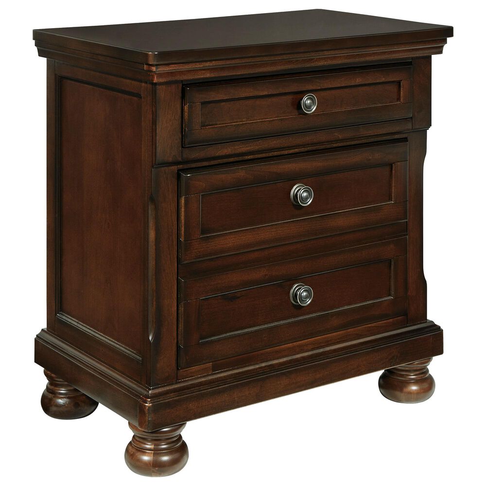Millenium Porter 4-Piece Queen Bedroom Set in Rustic Brown, , large